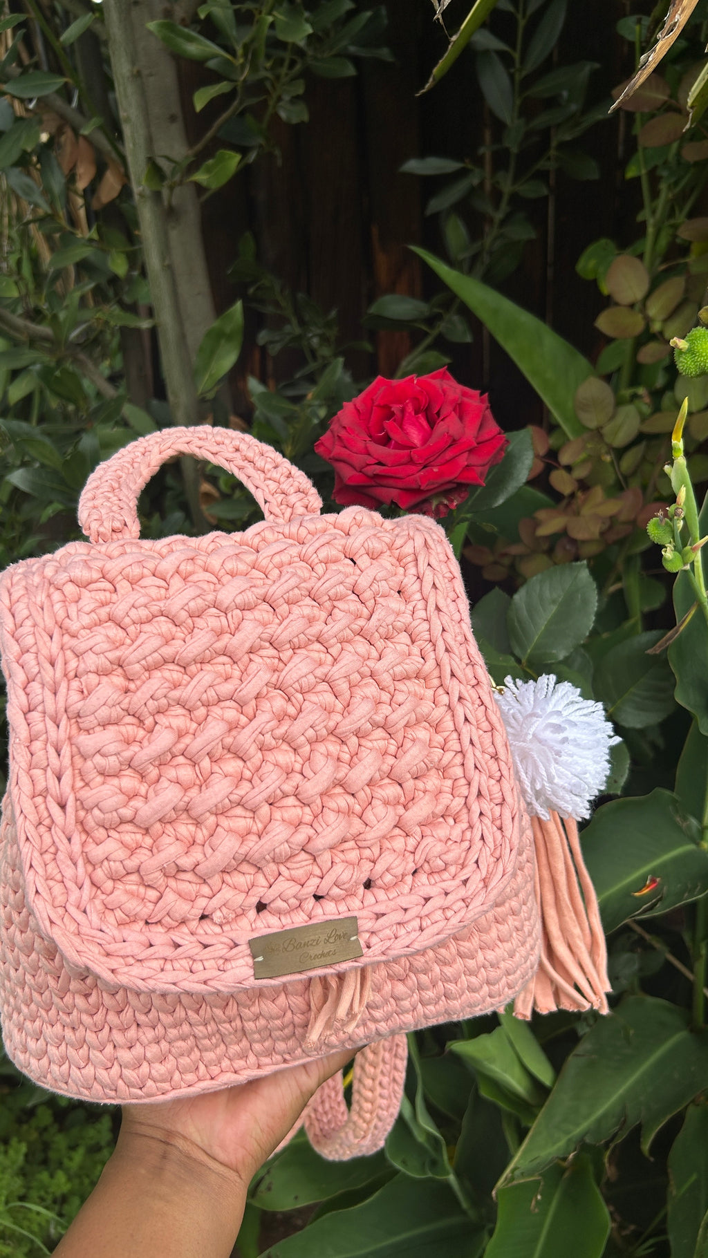 Lulu Backpack (Cross stitch)