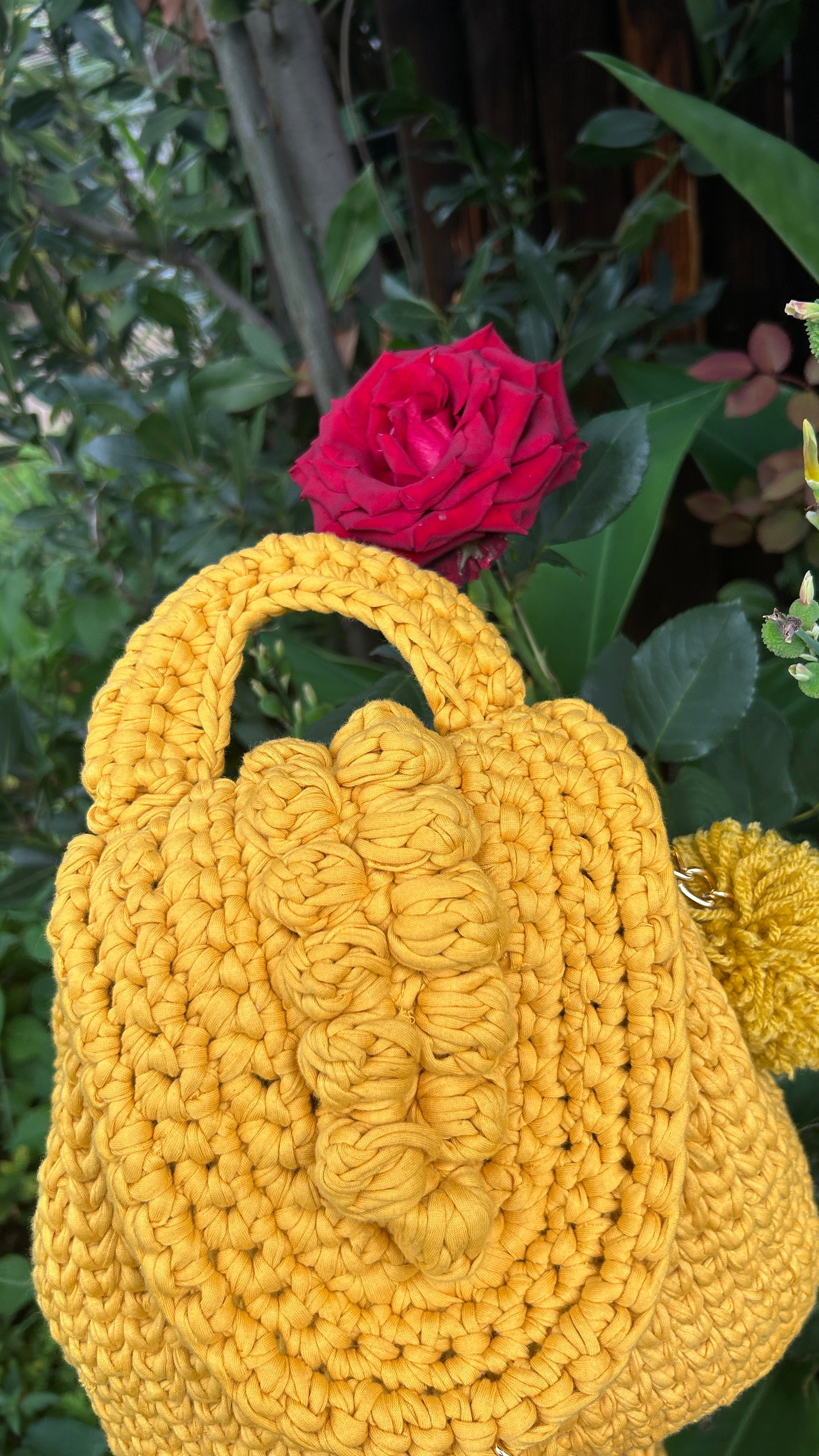 Lulu backpack (Bubble stitch)